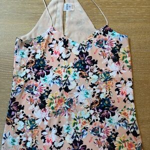 Express floral tank top